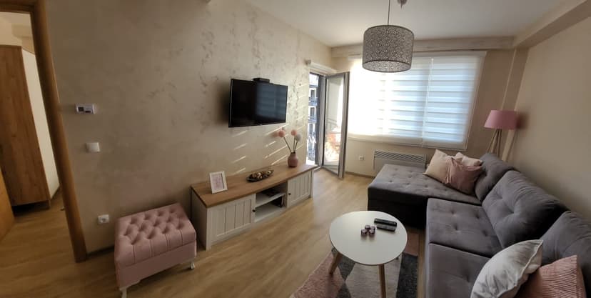 Dnevna soba Apartman Alf apartman roza Zlatibor