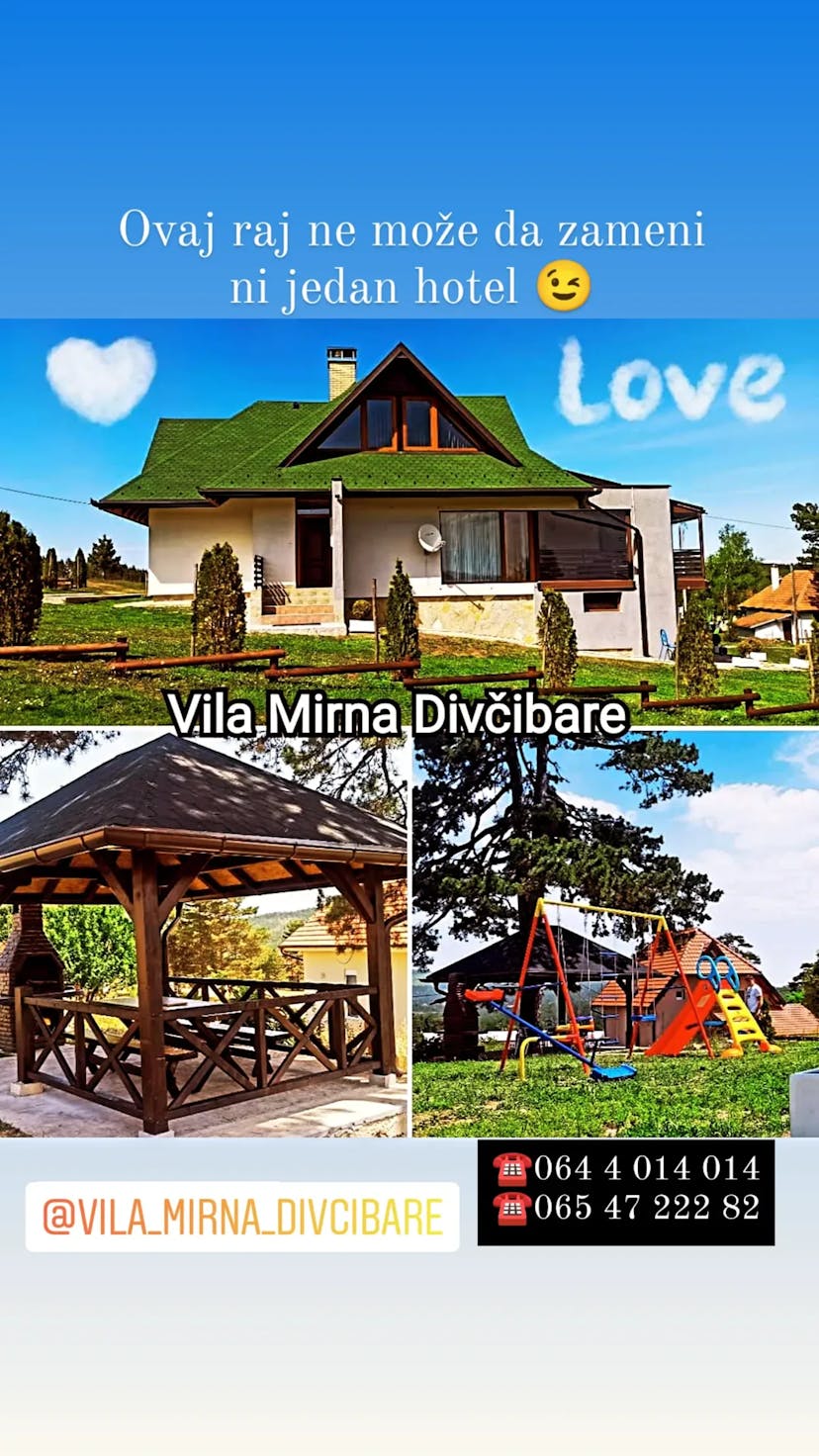  Vila Vila Mirna Divčibare Divčibare
