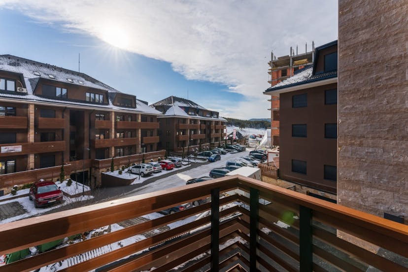 Pogled sa terase Apartman Apartman Poledica Lux&Spa Zlatibor